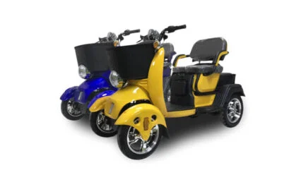 E-Scooter (Automatisk, 1 kWt, 3 Sæder)