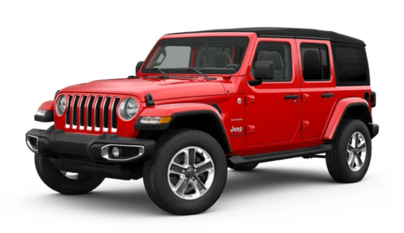 Jeep Wrangler (Automatisk, 3.6 L Benzin, 5 Sæder)