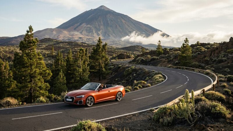 Audi A5 Cabrio Tenerife Kørselsanmeldelse