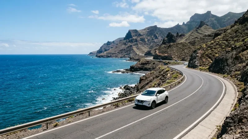 Biludlejningsdepositum og selvrisiko på Tenerife forklaret (og hvordan du betaler nul)