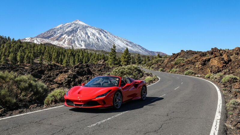 Ferrari F8 Spider Tenerife Kørselsanmeldelse