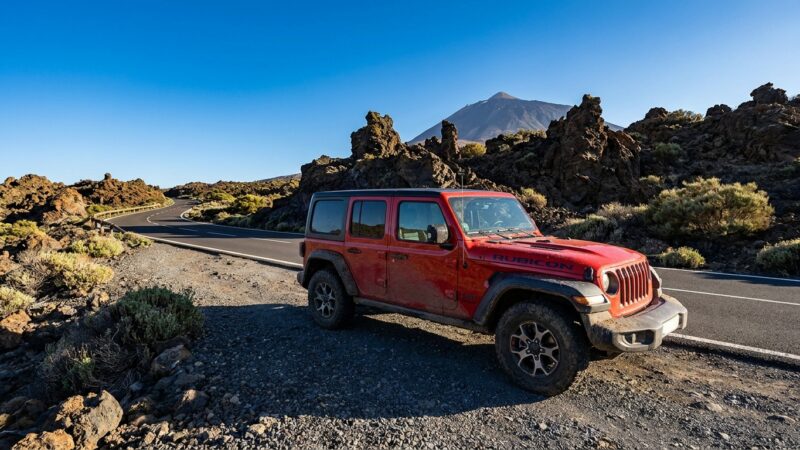 Jeep Wrangler Rubicon Tenerife Kørselsanmeldelse