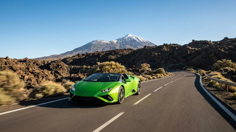 Lamborghini Huracan EVO Spyder Tenerife Kørselsanmeldelse