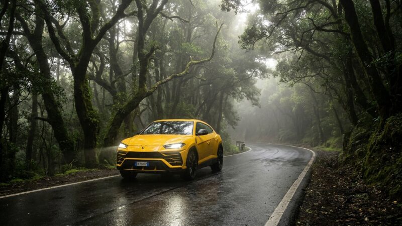 Lamborghini Urus Tenerife Kørselsanmeldelse