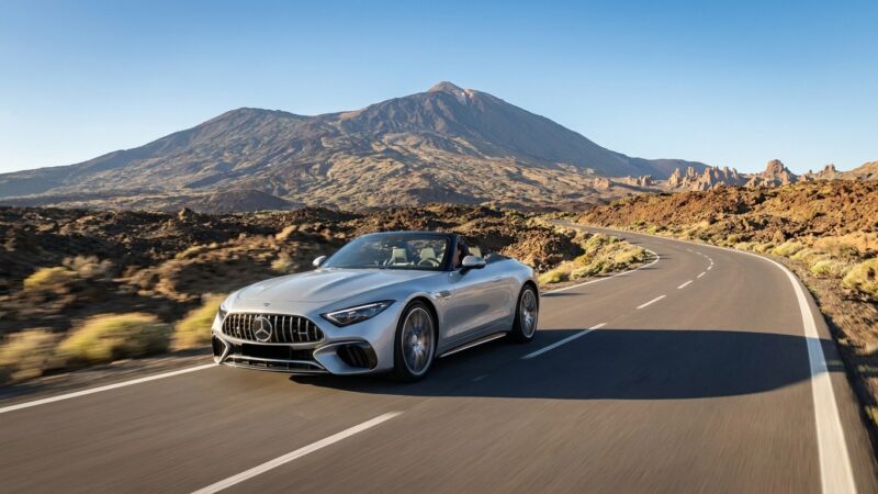 Mercedes-AMG SL 63 Køreanmeldelse på Tenerife