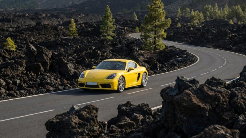 Porsche 718 Cayman Køreanmeldelse på Tenerife