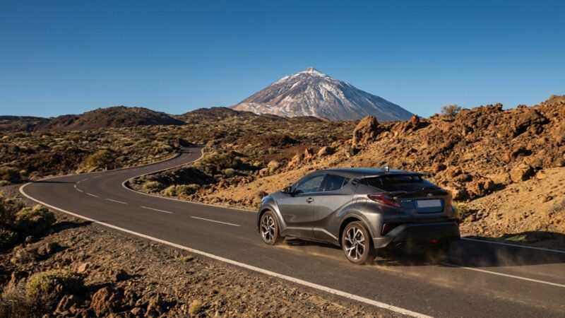 Toyota C-HR Hybrid på Tenerife: Vores kørselsanmeldelse