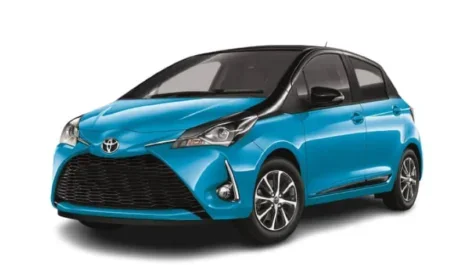 Toyota Yaris (Manuel, 1.0 L Benzin)-udlejning på Tenerife